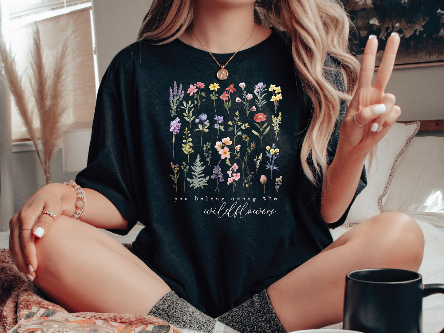 You Belong Among the Wildflowers Shirt, Boho Floral Shirt, Wildflowers T Shirt, Nature Lover Gift, Inspirational T Shirt, Awareness T Shirt